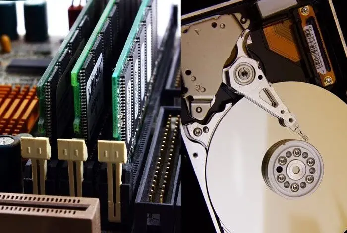 Used Ram, Hard Disk